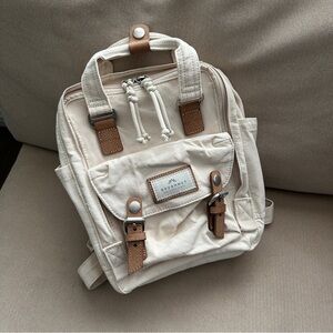Doughnut Cream and Tan Women's Backpack/S